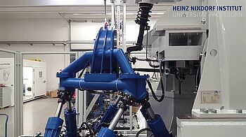 Fahrzeugachsprüfstand mit hochdynamischem Hexapod