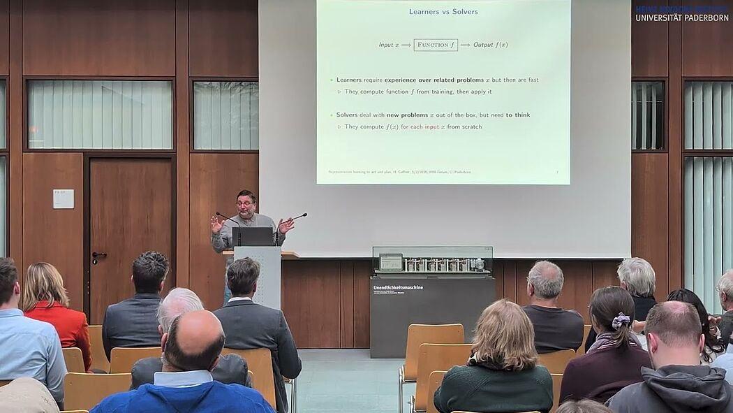 Prof. Hector Geffner "Representation learning to act and plan"